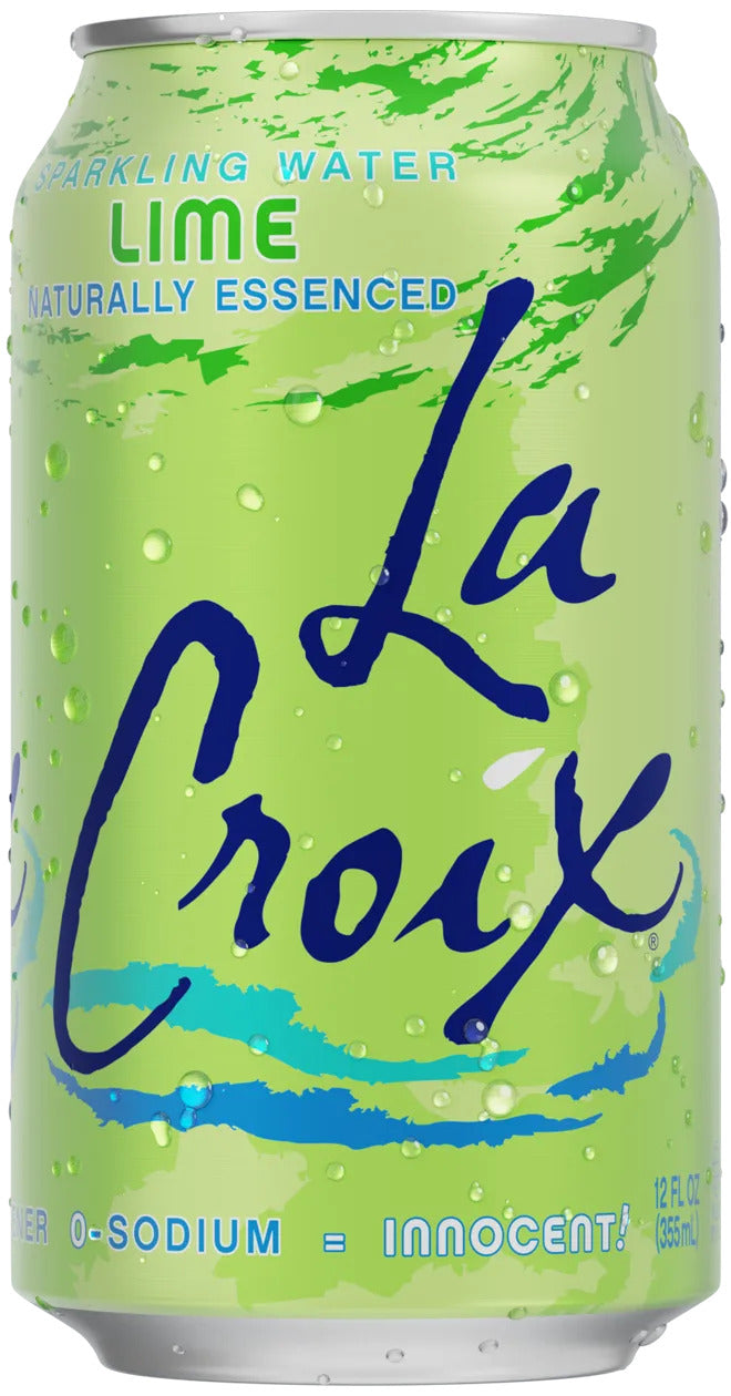 La Croix - Lime Sparking Water (355ml x 24)