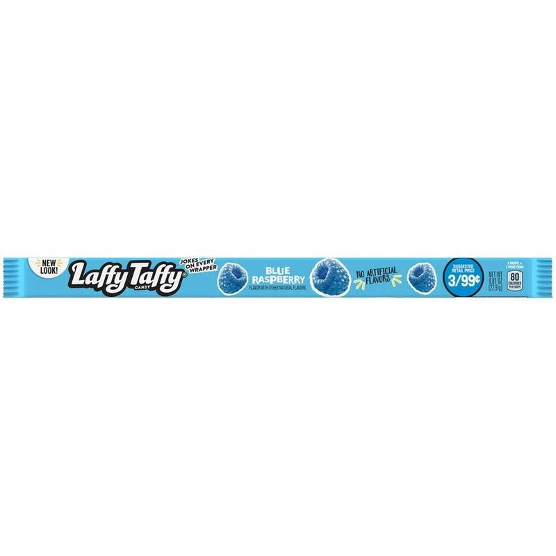 Blue Raspberry Laffy Taffy Rope 22g - 24ct