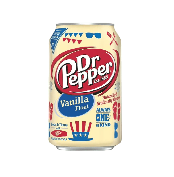 Dr Pepper Vanilla Float - 12oz (335ml) x12
