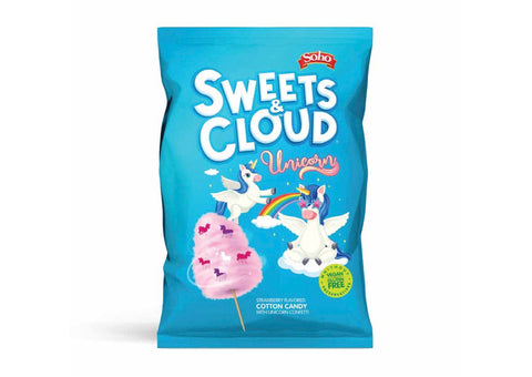 Cotton Candy With Confetti Sweets & Cloud Range - Unicorn Bag