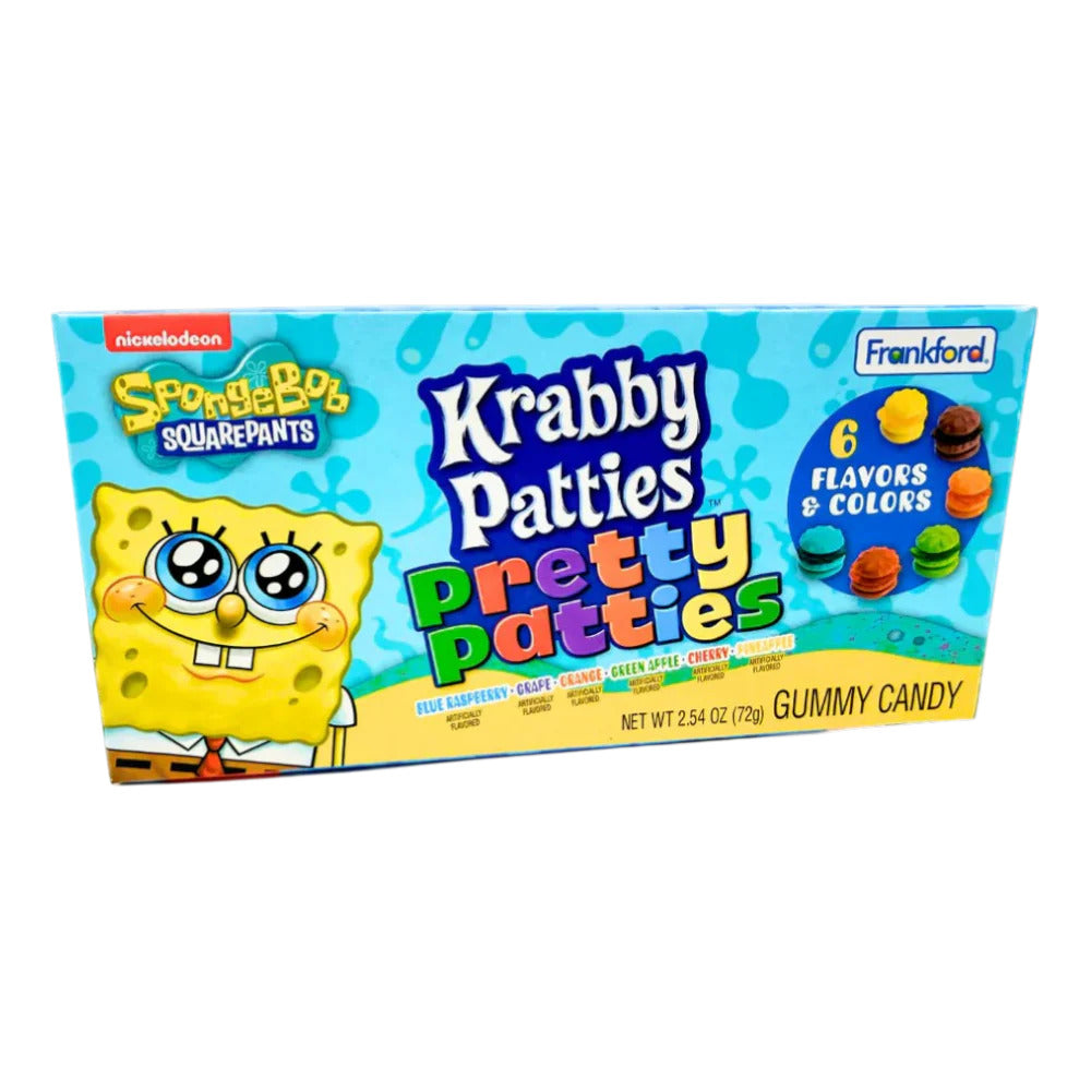 Krabby Patties Pretty Patties Theater Box - 2.54oz x 12ct