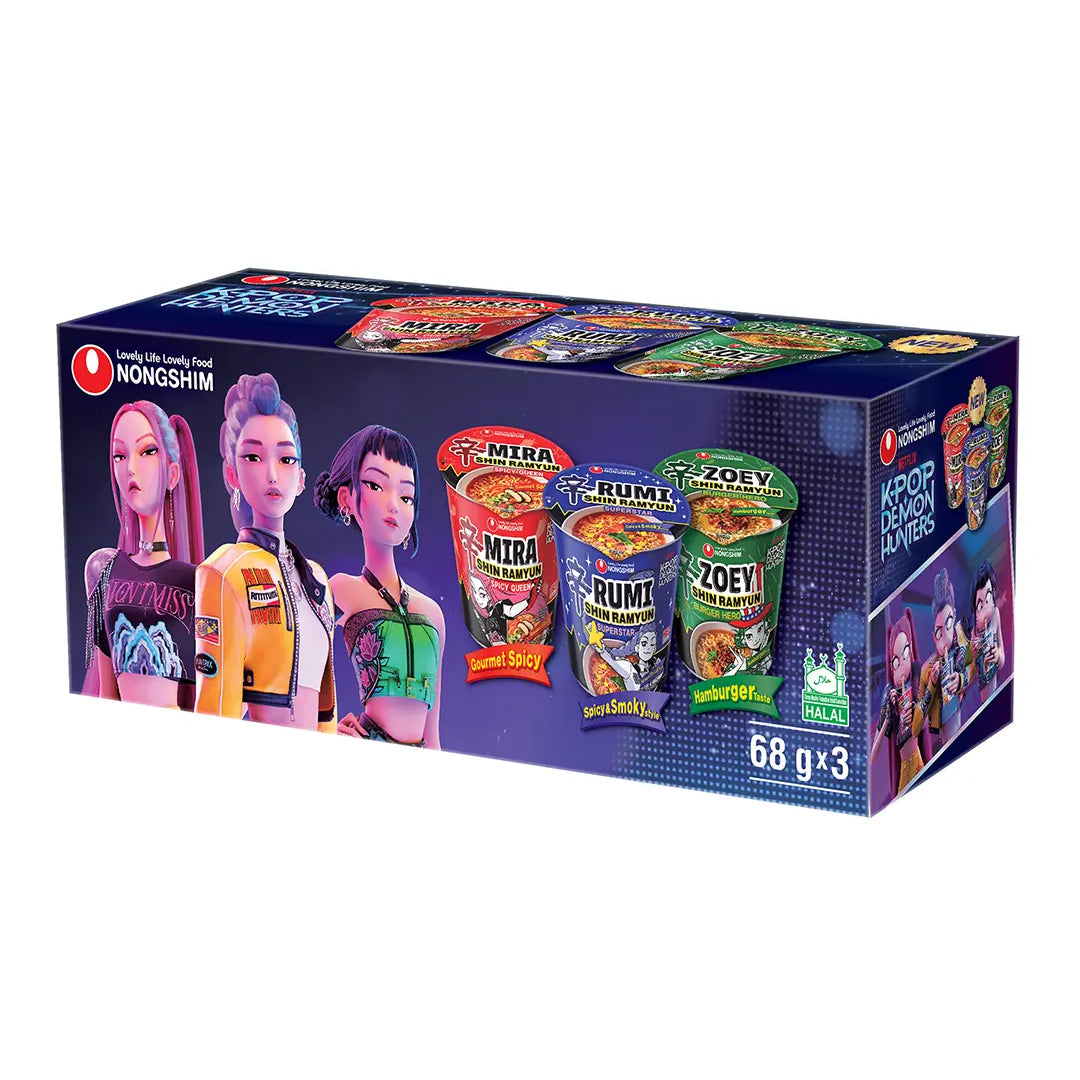 Nongshim KDH Cup Gift Pack 68g x 3 x 8 - 0 VAT