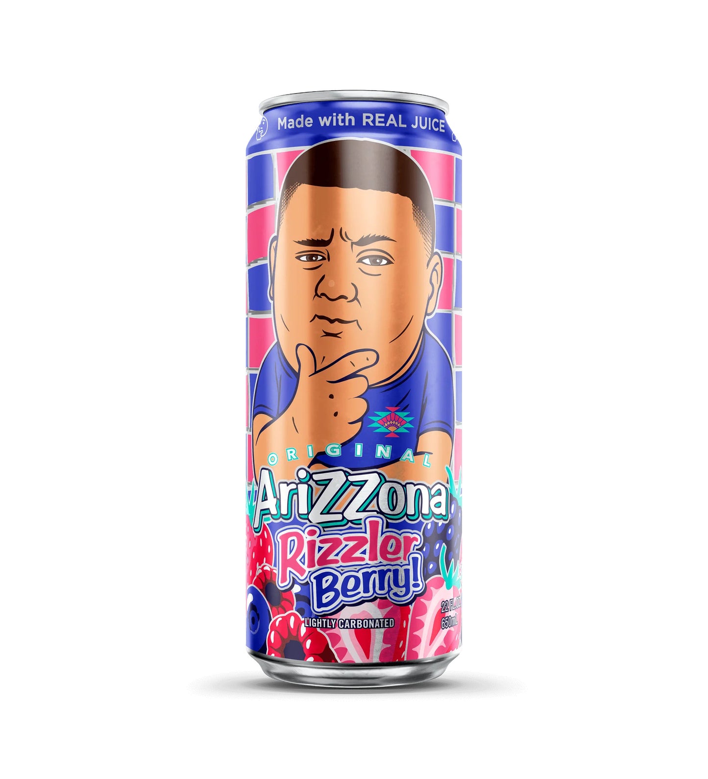 Arizona Tea Can Rizzler Berry - 22oz x24