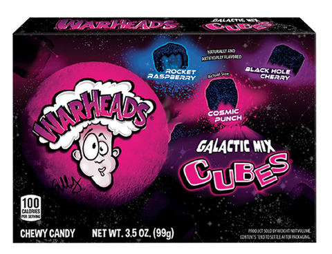Warheads Galactic Cubes Theater Box