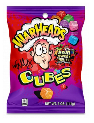 Warheads Chewy Cubes (12 x 142g)