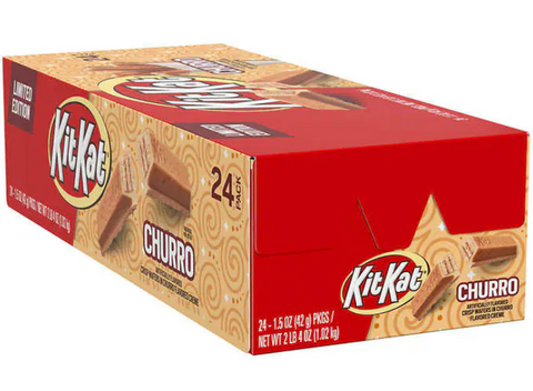 Kit Kat Limited Edition Standard Bar Churro 1.5oz 24ct