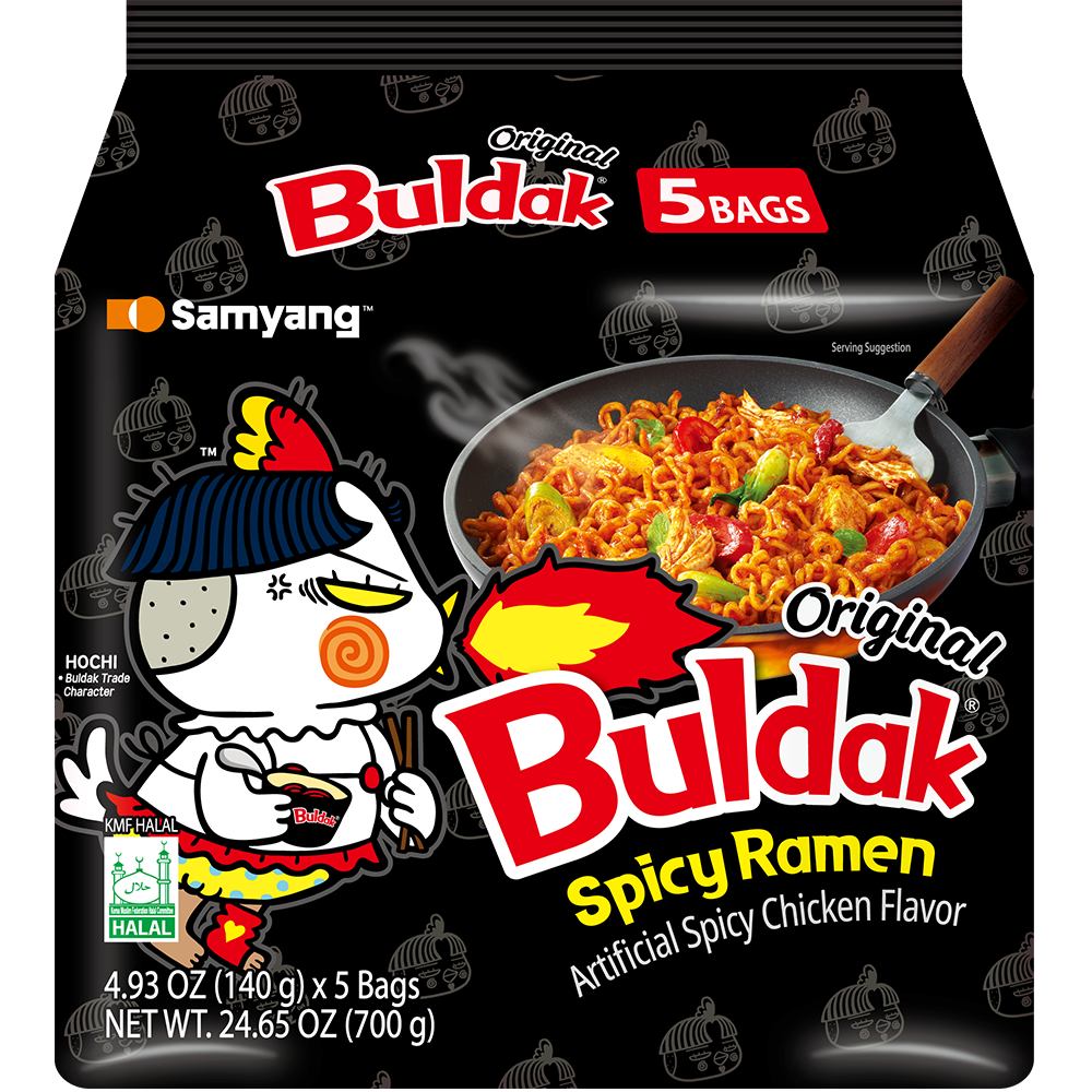 Samyang Hot Chicken Multi 120g x 5 x 8 - 0 VAT