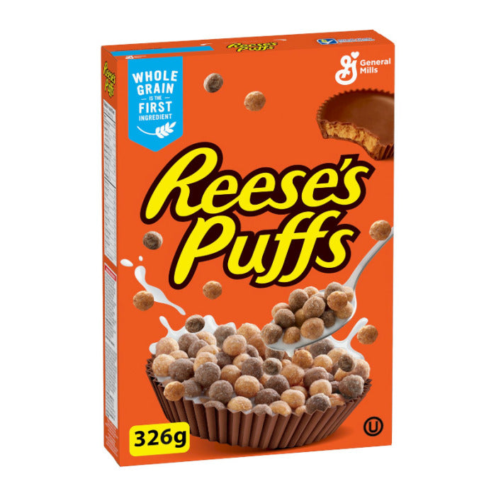 Reese's Puffs Cereal - 326g x 12