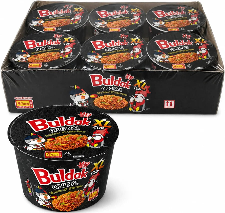 Samyang Buldak Ramen Original XL Cup 130g x6 - 0 VAT
