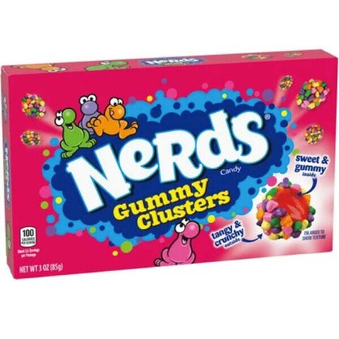 Nerds Gummy Clusters Theatre Box 85g - 12ct