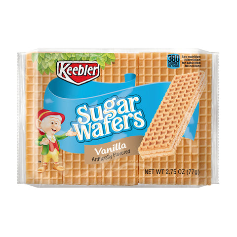 Keebler Sugar Wafers Vanilla 12 pack 77g