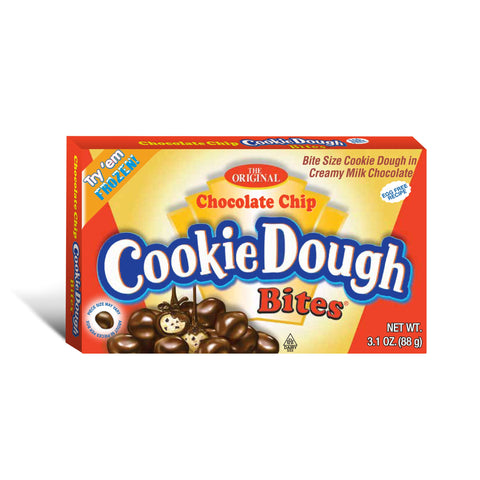 Cookie Dough Bites Choc Chip Theatre Box 87g - 12ct