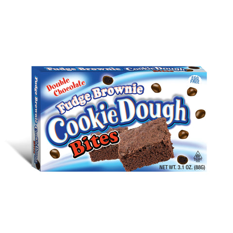 Cookie Dough Bites Fudge Brownie Theatre Box 87g - 10ct
