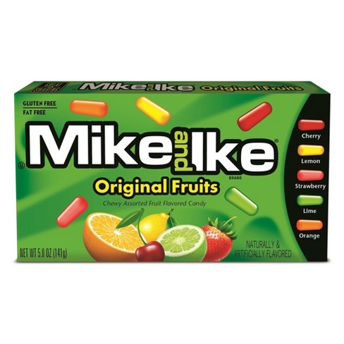 Mike and Ike Original Fruits Theatre Box 120g - 12 ct