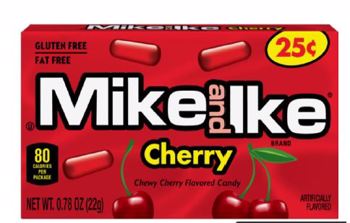 Mike & Ike Cherry 22g - 24ct