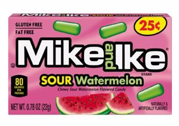Mike & Ike Sour Watermelon 22g - 24ct
