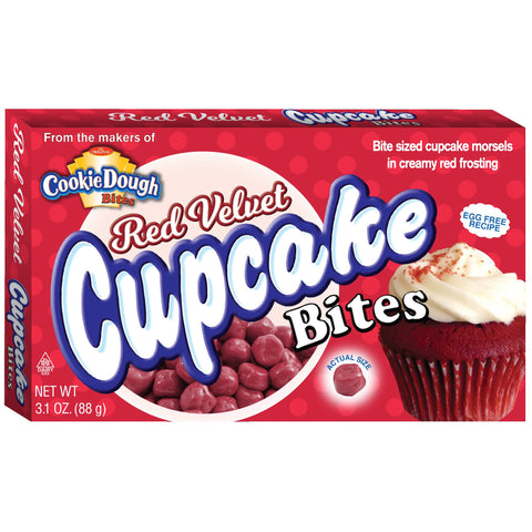 Red Velvet Cupcake Bites Theatre Box 87g - 12ct