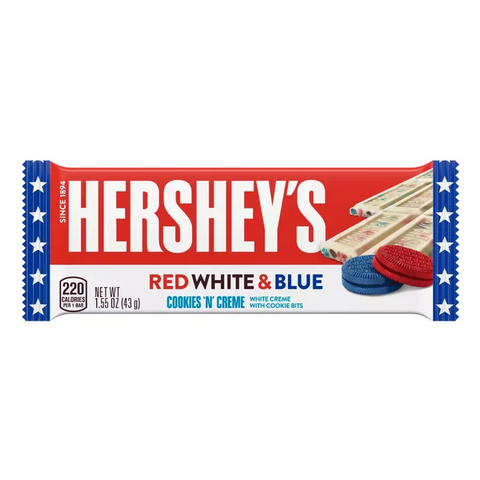 Hershey's Red White and Blue Bar 43g x 36