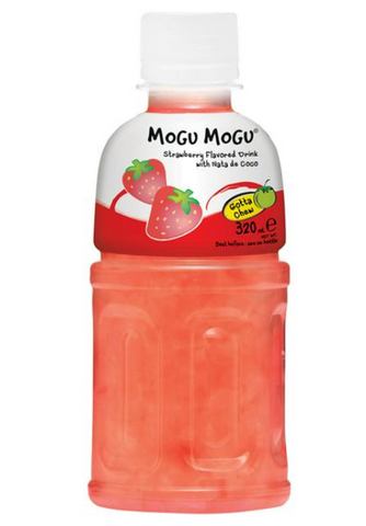 Mogu Mogu Nata De Coco Drink Strawberry Flavour