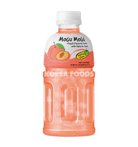 Mogu Mogu Nata De Coco Drink Peach Flavour