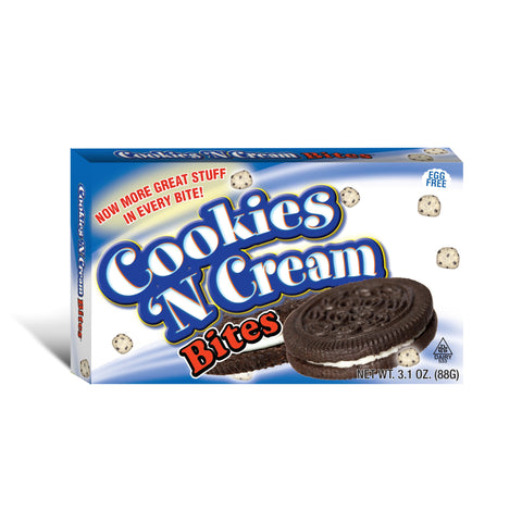 Cookies N Cream Bites Theatre Box 87g - 10ct