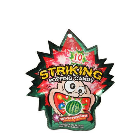 Striking Popping Candy 15g-Watermelon - 15gx48