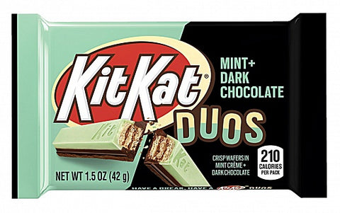 Kit Kat Duos Mint & Dark Chocolate 42g - 24ct