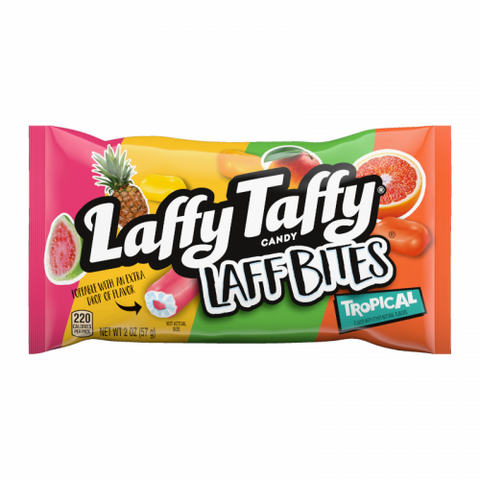 Laffy Taffy Laff Bites Tropical 57g - 24 pack