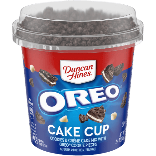 Duncan Hines Oreo Cookies & Creme Cake Cup 68g
