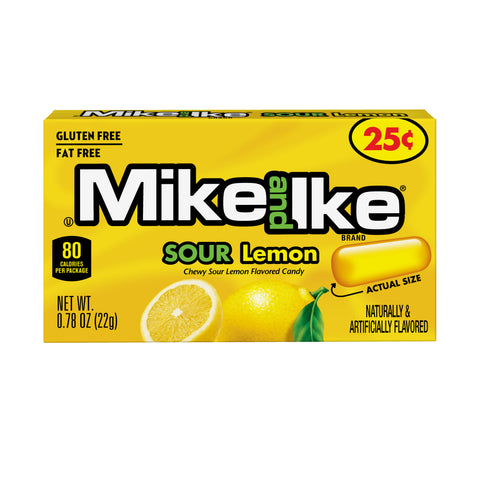 Mike & Ike Sour Lemon (22g) - 24CT