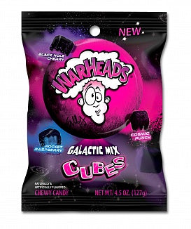 Warheads Galactic Cubes 128g - 12ct