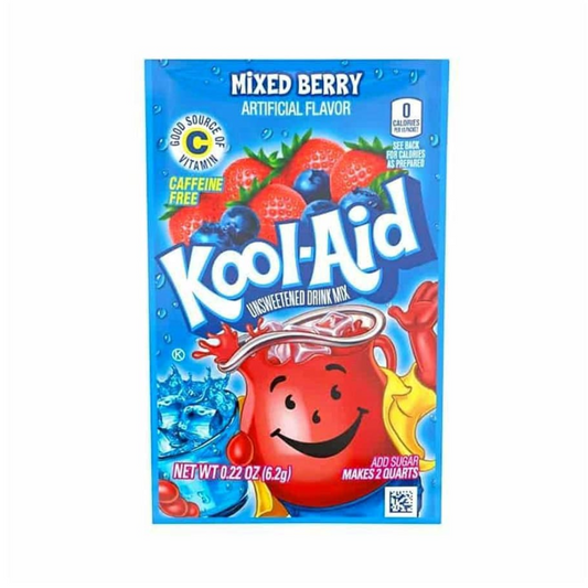 Kool-Aid Unsweetened Mixed Berry 0.22oz x 48