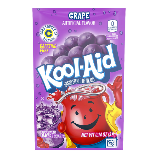 Kool-Aid Unsweetened Grape 0.14oz x 48