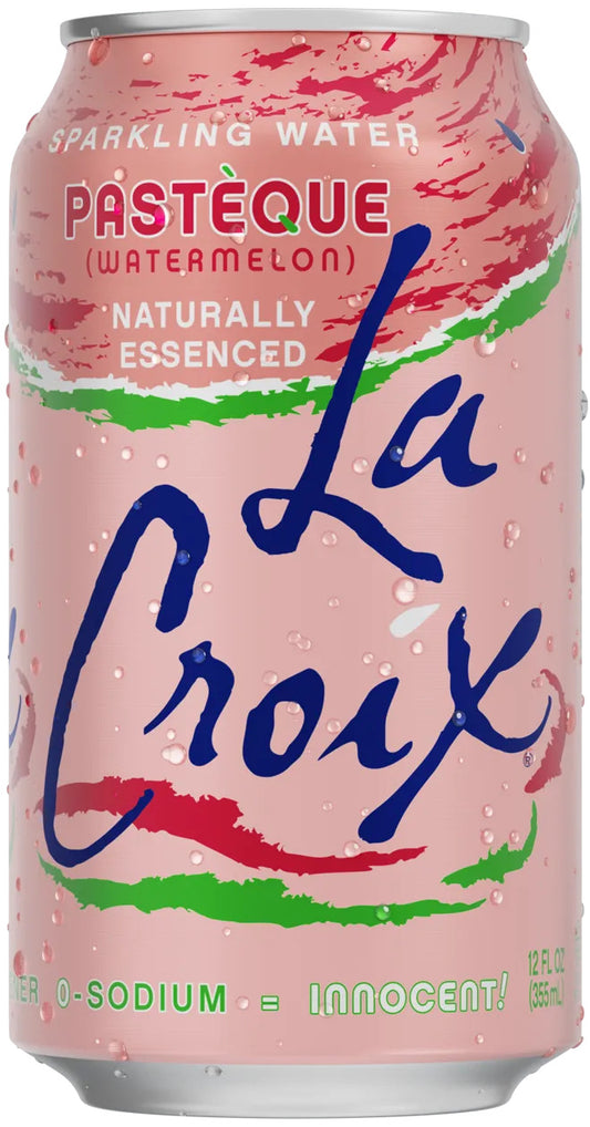 La Croix - Pastèque (Watermelon) Sparking Water (355ml x 24)