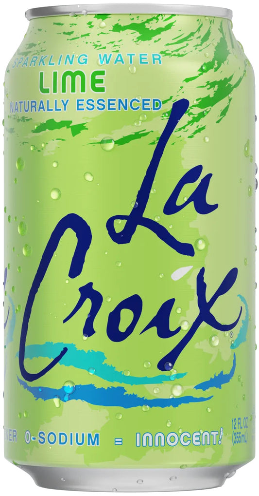 La Croix - Lime Sparking Water (355ml x 24)