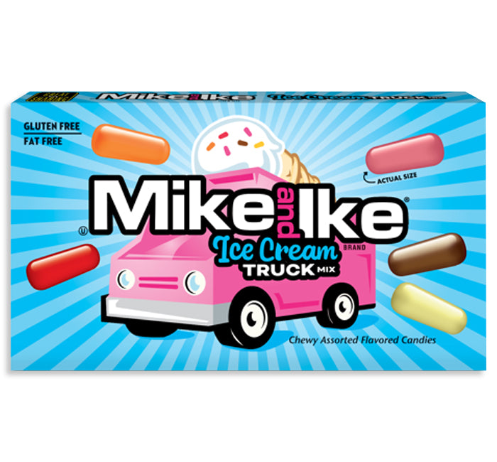 MIKE AND IKE THEATER BOX ICE CREAM TRUCK MIX - 4.25OZ x12