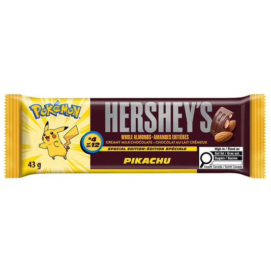 Hershey's Special Edition Pokemon Milk Chocolate with Almond 43g x 36 [Canadian]