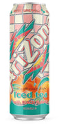 Arizona Tea Can Peach Tea - 22oz x24