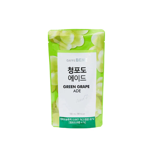 Caffe Bene Green Grape Ade - 190ml x10