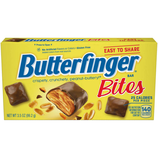 Butterfinger Bites On the Go Theatre Box