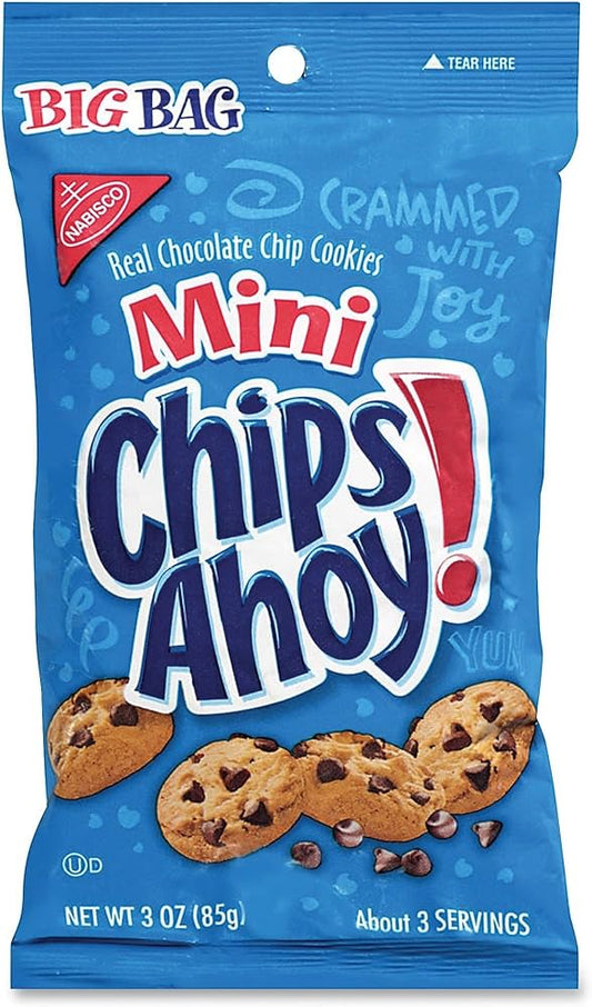 Chips Ahoy Mini Big Bag 3oz x 12