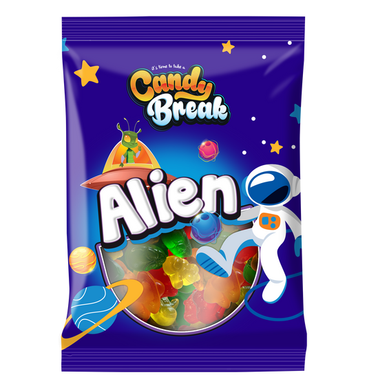 Halal Candy Break Aliens 4oz x 12