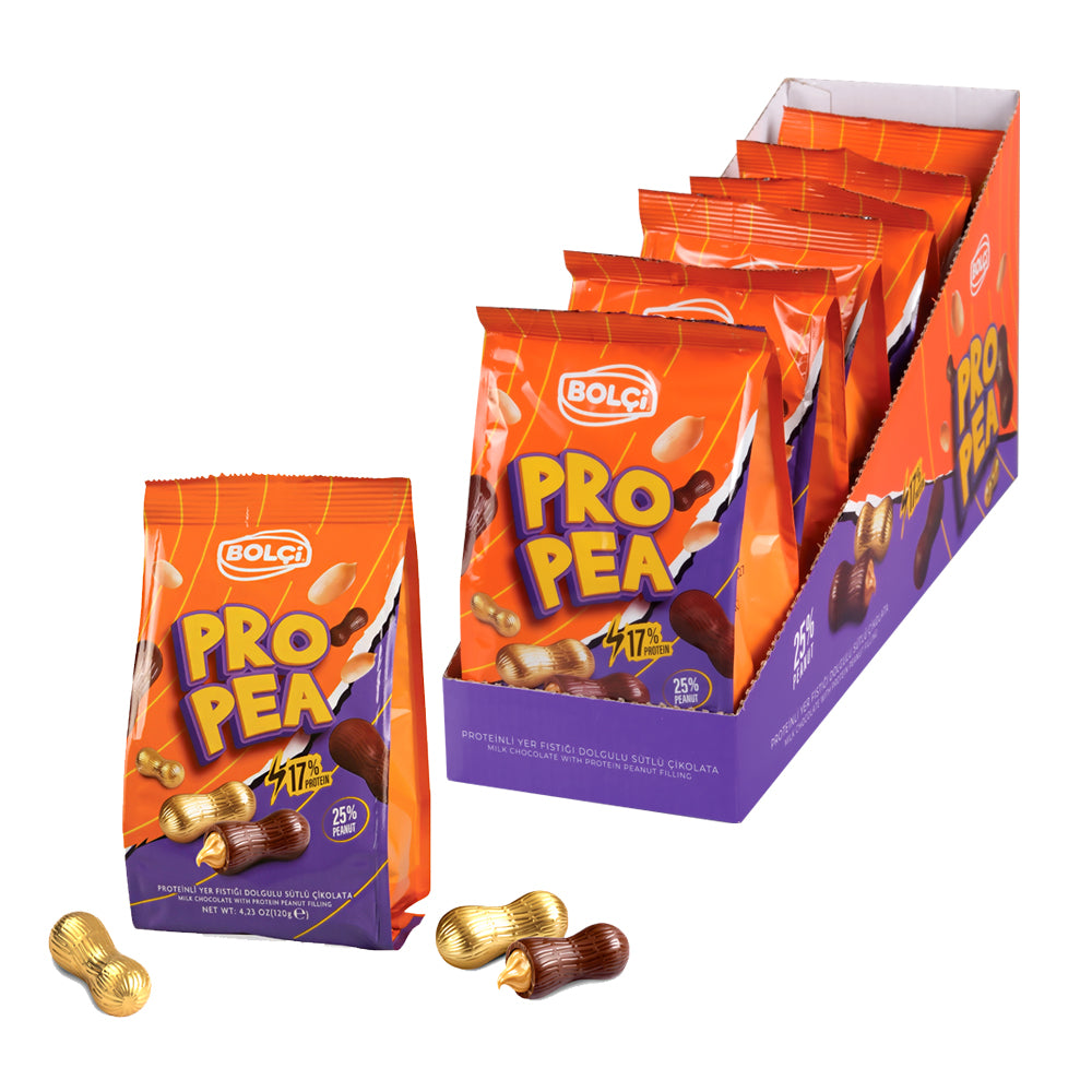 Bolci Propea Peanut Milk Chocolate 120g with display box
