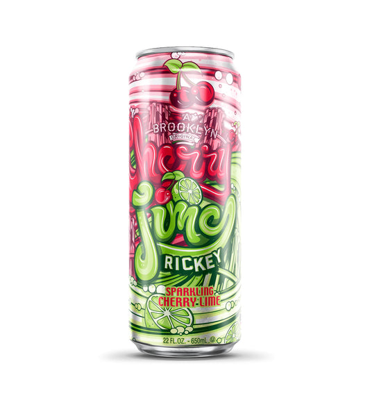 Arizona Tea Can Cherry Lime Rickey - 22oz x24