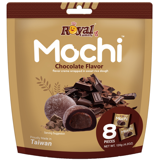 Royal Family Mochi - Chocolate Flavor (120g x12)