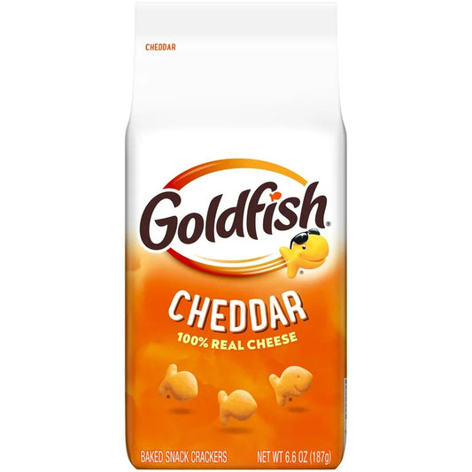 Goldfish Cheddar Crackers 6.6oz (187g) x 24