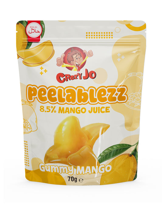 Crazy Jo Peelablezz Mango 70g x 12