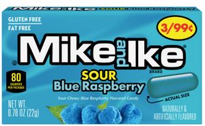 Mike & Ike Chgmkr Sour Blue Raspberry 22g x 24