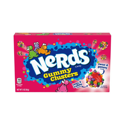 Nerds Gummy Clusters Theatre Box 85g - 12ct