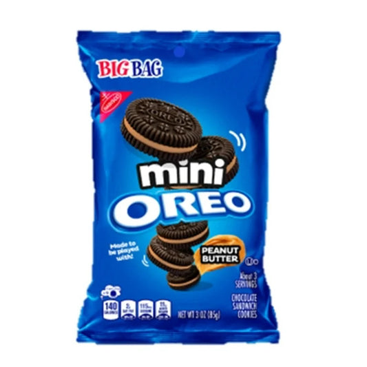 Oreo Mini Peanut Butter Cookies 3oz x 12